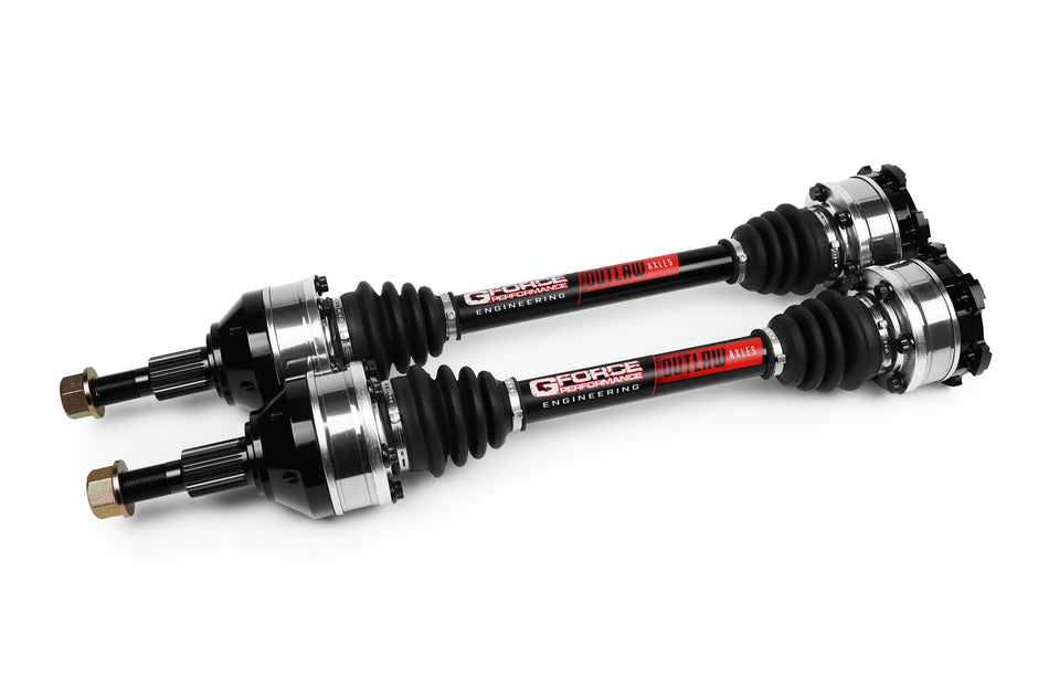 6th Gen ZL1 Camaro Outlaw Axles - Re-uses factory inner stubs; Fits ZL1 and 1LE COUPE only; No Convertible