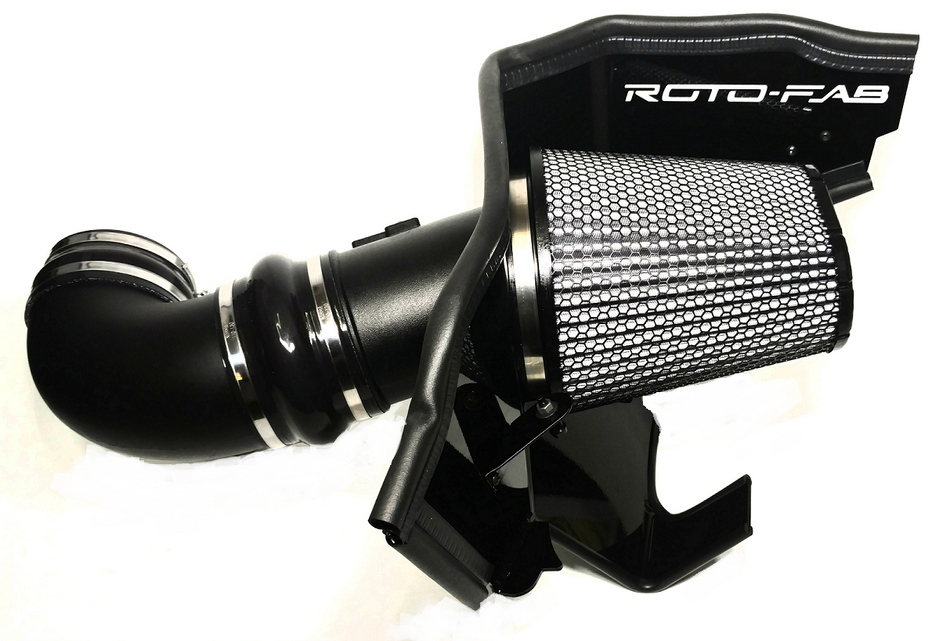 Roto-Fab - 2016-24 Camaro SS With Whipple Supercharger Cold Air Intake With Dry Filter - The Speed Depot