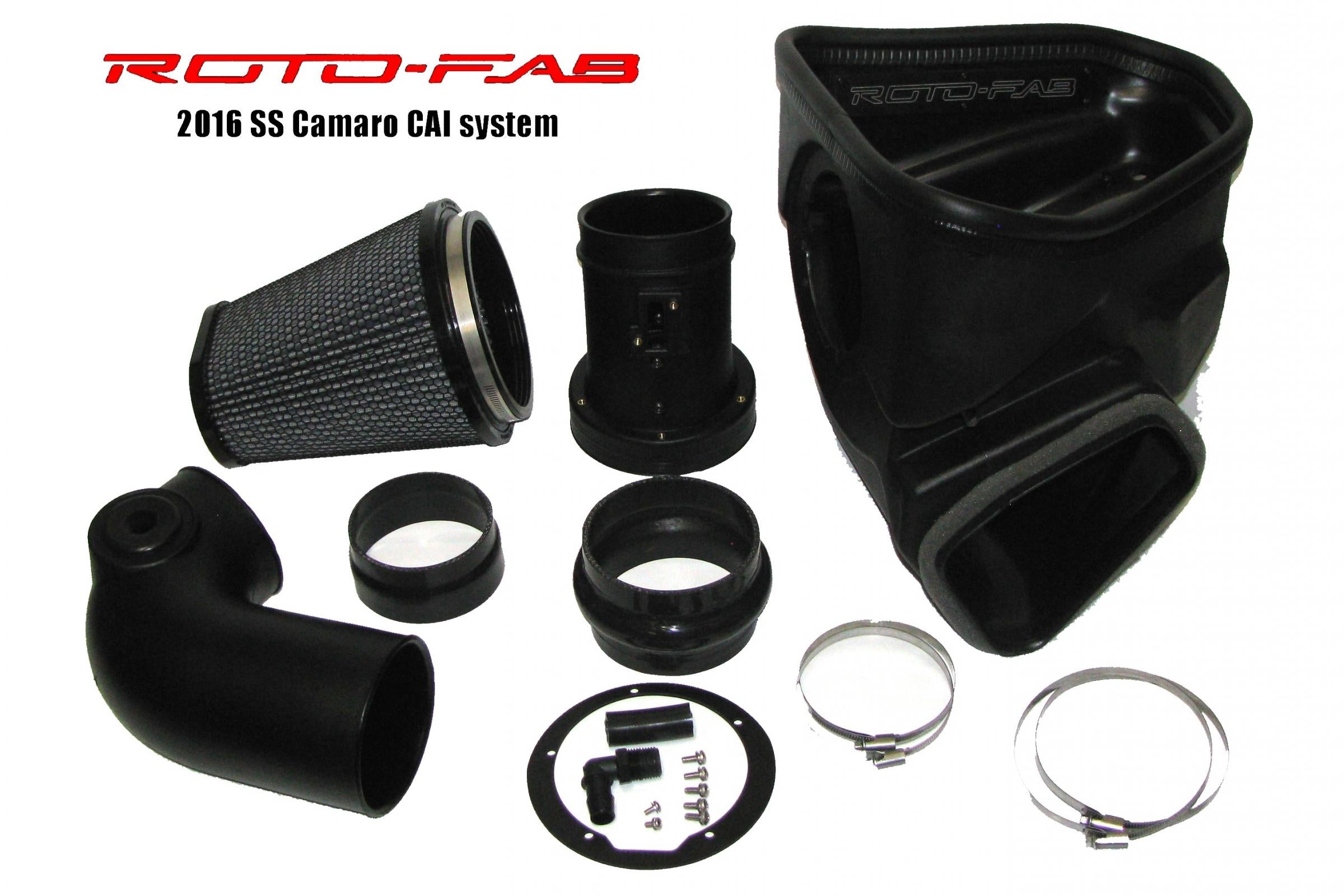 Roto-Fab 2016-24 Camaro SS Cold Air Intake With Dry Filter - Air Intake - The Speed Depot - 