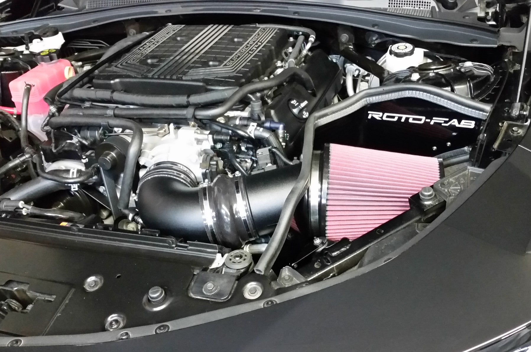 Roto-Fab 2017-24 Camaro ZL1 Cold Air Intake With Oiled Filter - Air Intake - The Speed Depot - 