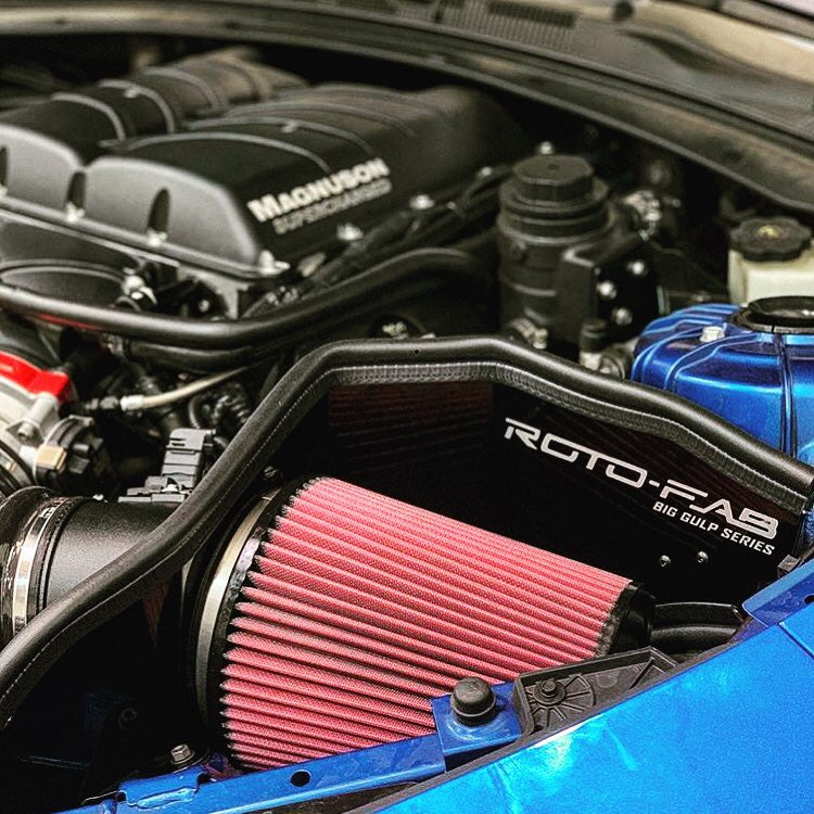  - 2016-24 Camaro SS With Heartbeat Supercharger Big Gulp Series Cold Air Intake - The Speed Depot