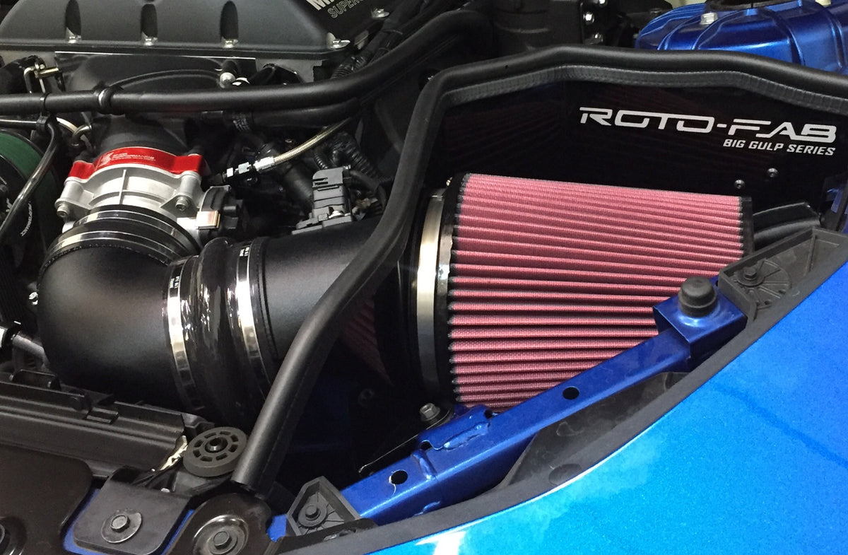 Roto-Fab 2016-24 Camaro SS With LT4 Or Whipple Supercharger Big Gulp Series Cold Air Intake - Air Intake - The Speed Depot - 