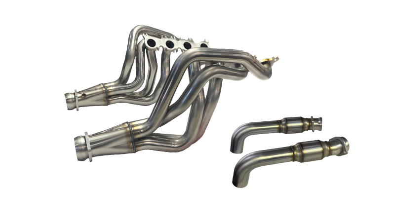 Kooks Headers & Exhaust - 1-3/4" Stainless Headers & GREEN Catted Conn. Kit - 2015-2024 Mustang GT 5.0L - The Speed Depot