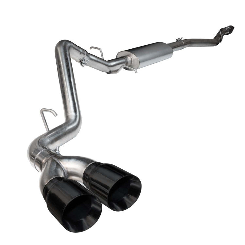 Kooks Headers & Exhaust - 3" SS Side Exit Cat-Back Exhaust w/Black Tips - 2015-2020 F150 5.0L 4V - The Speed Depot