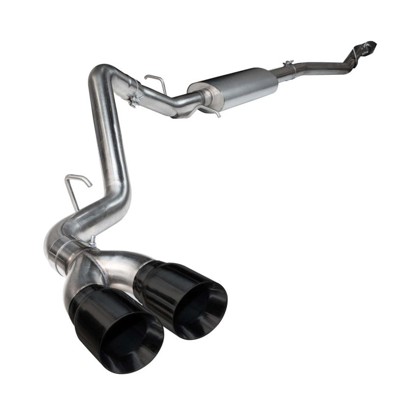 Kooks Headers & Exhaust 3" SS Side Exit Cat-Back Exhaust w/Black Tips - 2015-2020 F150 5.0L 4V - Exhaust - The Speed Depot - 