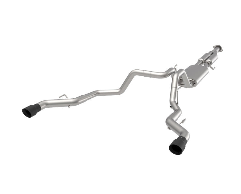 Kooks Headers & Exhaust Dual Rear Exit Cat-Back w/Black Tips - 2021+ F150 2.7L/3.5L/5.0L - Exhaust - The Speed Depot - 