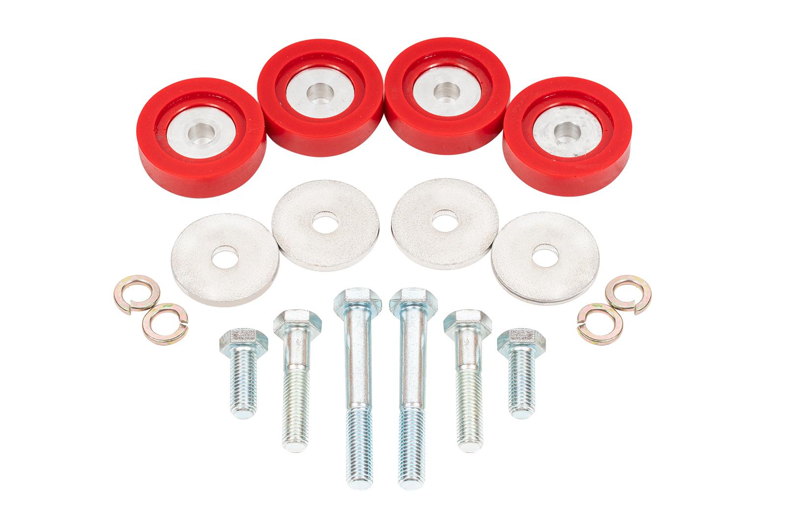 BMR Suspension Differential Bushing Lockout Kit, Polyurethane - Chassis & Suspension - The Speed Depot - 2015-2023 S550 Mustang