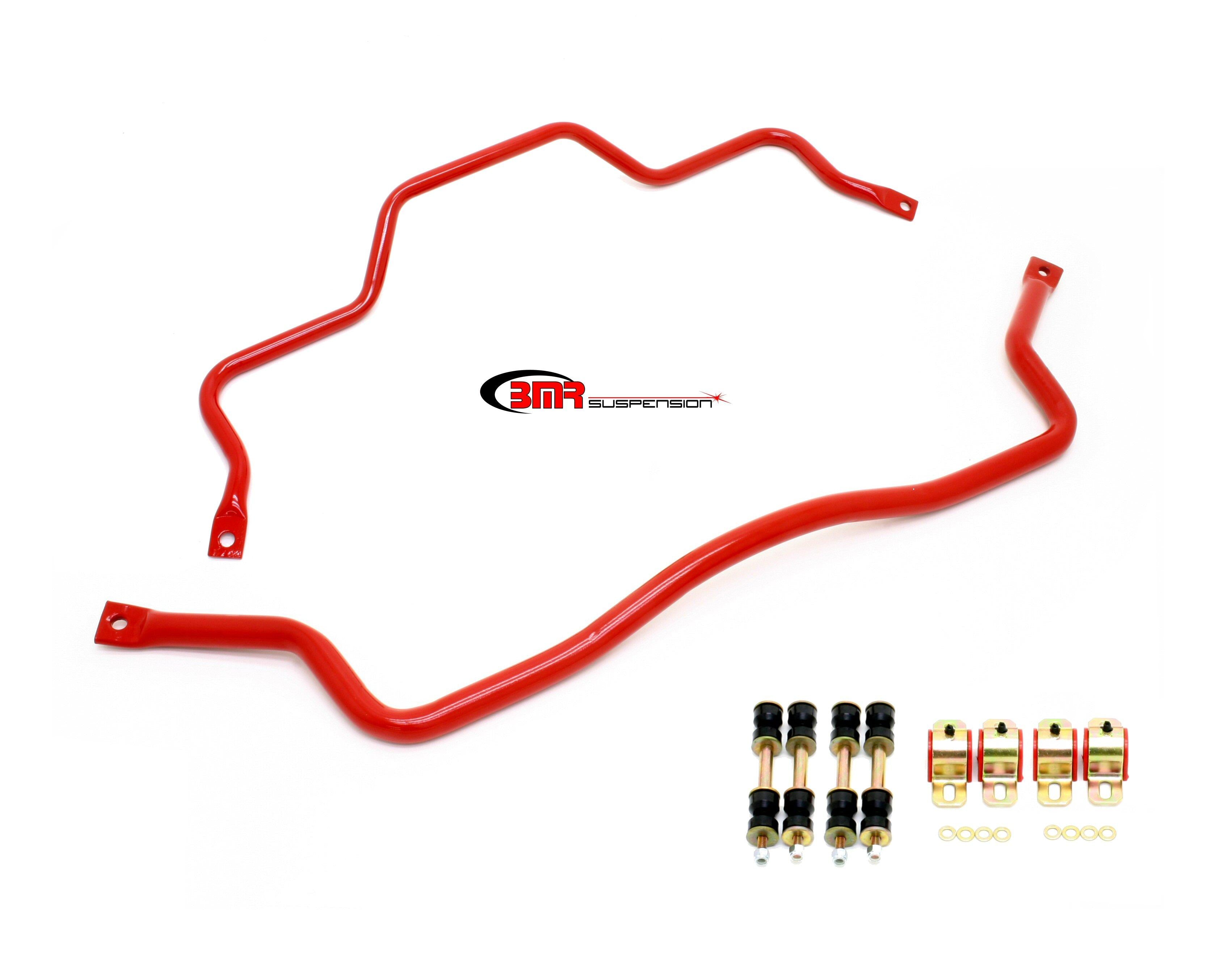 BMR Suspension - Sway Bar Kit With Bushings, Front (SB001) And Rear (SB003) - The Speed Depot