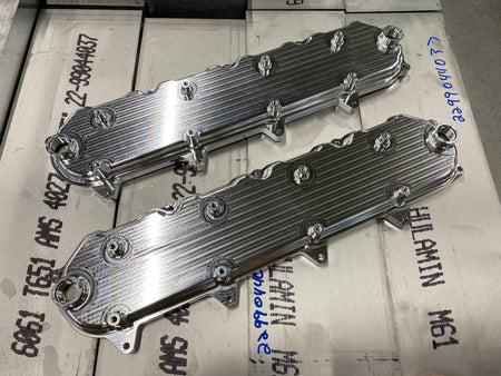 DSX Tuning GM LTx Billet Valve Covers - Engine - The Speed Depot - 