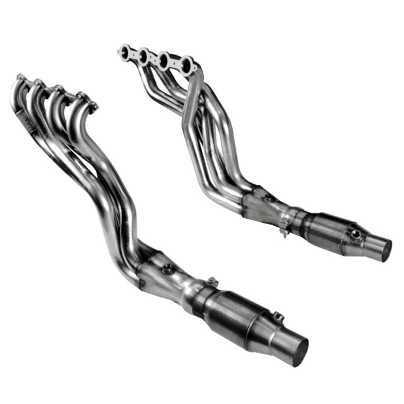 Kooks Headers & Exhaust 1-7/8" Stainless Headers & GREEN Catted OEM Connections - 2010-2015 Camaro SS/ZL1 - Exhaust - The Speed Depot - 