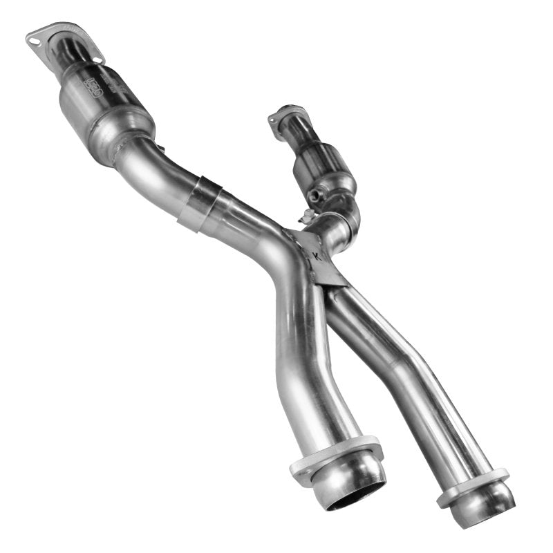 Kooks Headers & Exhaust - 2-1/2" SS GREEN Catted X-Pipe - 1999-2004 Mustang (Connects to OEM) - The Speed Depot