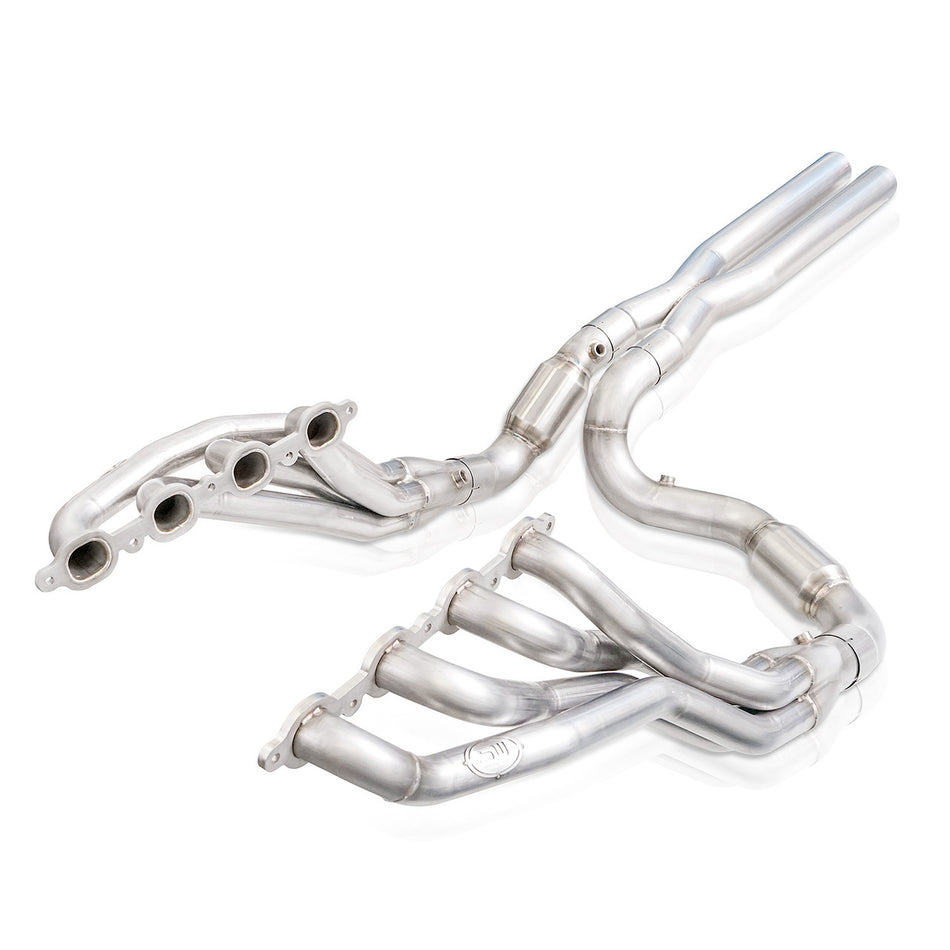 Stainless Works 2019-2021 Silverado/Sierra Long Tube Header Kit - Exhaust - The Speed Depot - 2019 thru 2021 Chevy Silverado 1/2 Ton 5.3L & 6.2L and 2019 thru 2021 GMC Sierra 1/2 Ton 5.3L & 6.2L