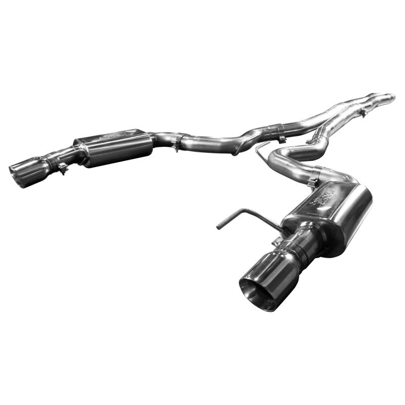 Kooks Headers & Exhaust - 3" Cat-Back (X-Pipe) w/SS Tips - 2015-2017 Mustang GT 5.0L (Connects to OEM) - The Speed Depot