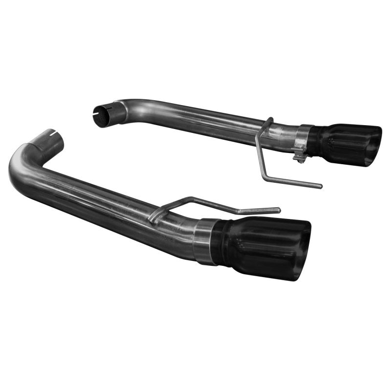 Kooks Headers & Exhaust 3" SS Muffler Delete Axle-Back Exhaust w/Black Tips - 2015-2017 Mustang 5.0L - Exhaust - The Speed Depot - 