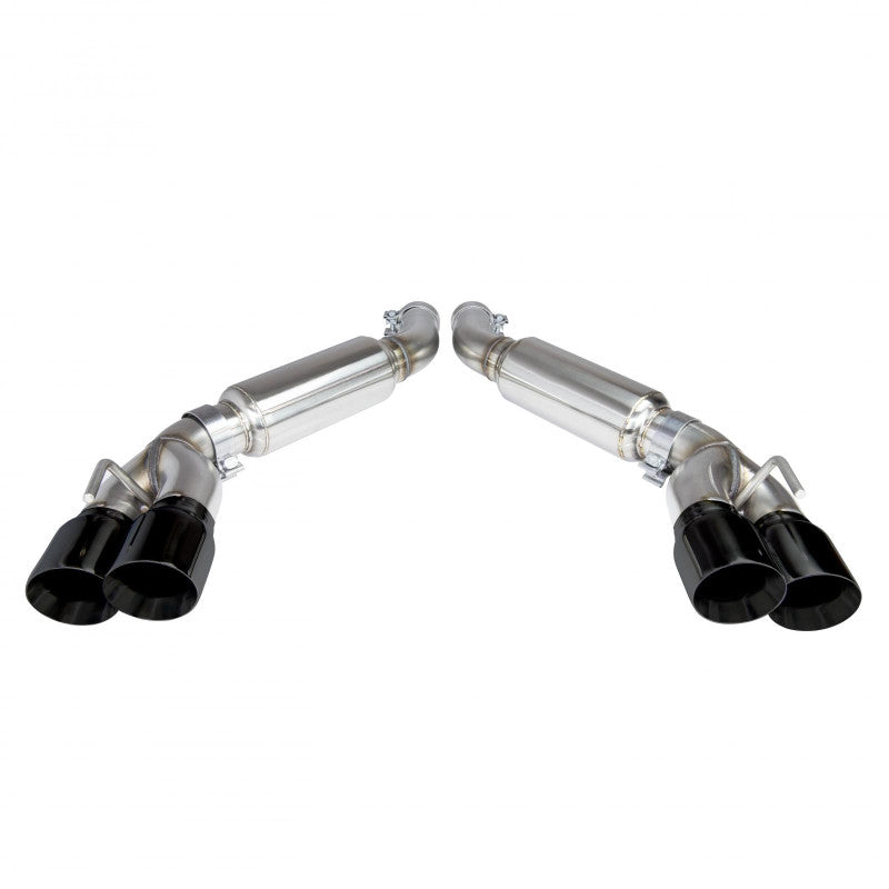 Kooks Headers & Exhaust 3" Axle-Back Exhaust w/Quad Black Tips - 2016-2024 Camaro SS/ZL1 - Exhaust - The Speed Depot - 