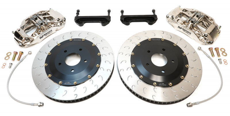 AP Racing Radi-CAL ENP Competition Brake Kit (Rear 9661/355mm) - Corvette C8 - Braking - The Speed Depot - 