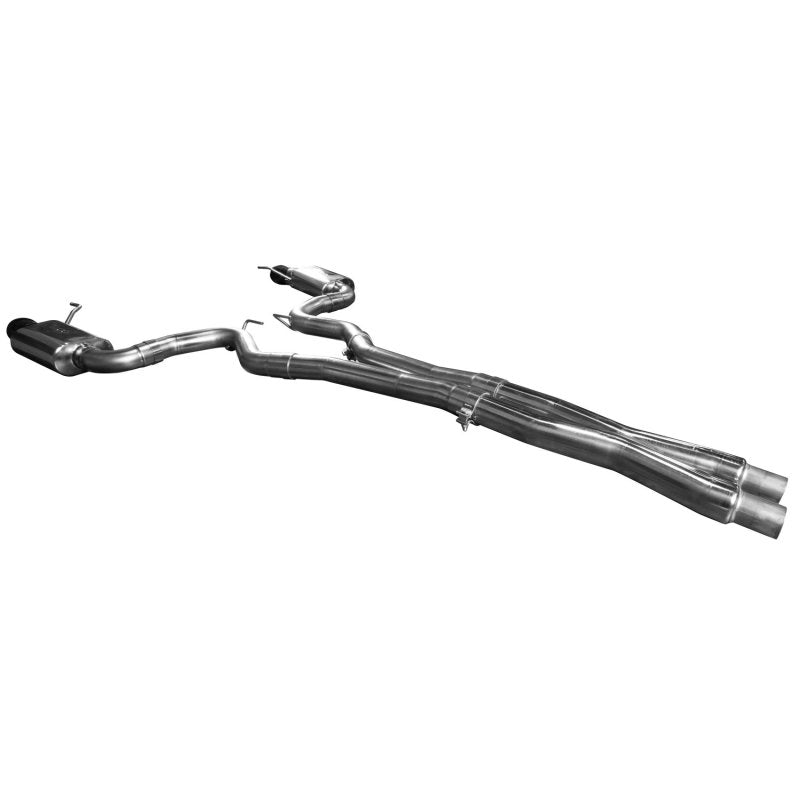 Kooks Headers & Exhaust - 3" Cat-Back (X-Pipe) w/SS Tips - 2018-2023 Mustang GT 5.0L (Connects to OEM) - The Speed Depot