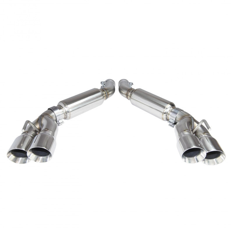 Kooks Headers & Exhaust - 3" SS Axle-Back Exhaust w/Quad SS Tips - 2016-2024 Camaro SS/ZL1 - The Speed Depot