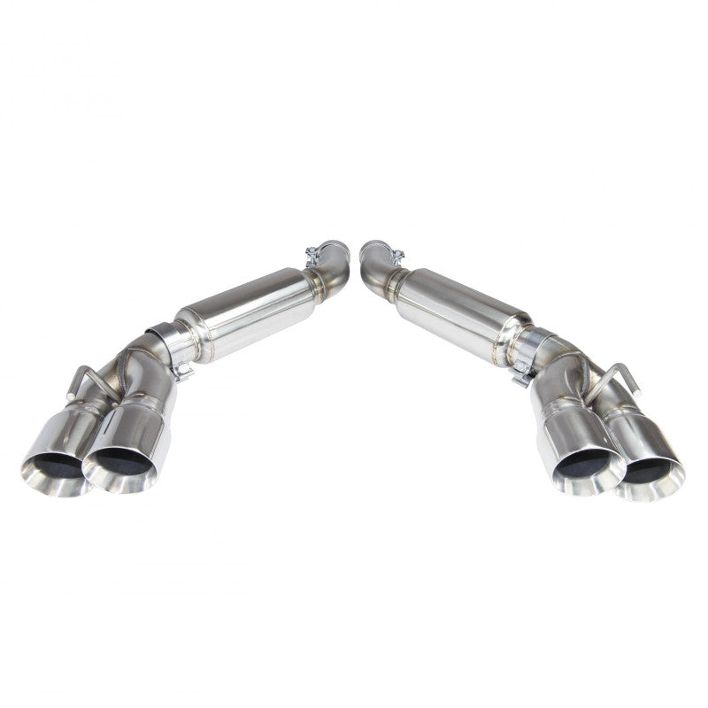 Kooks Headers & Exhaust 3" SS Axle-Back Exhaust w/Quad SS Tips - 2016-2024 Camaro SS/ZL1 - Exhaust - The Speed Depot - 