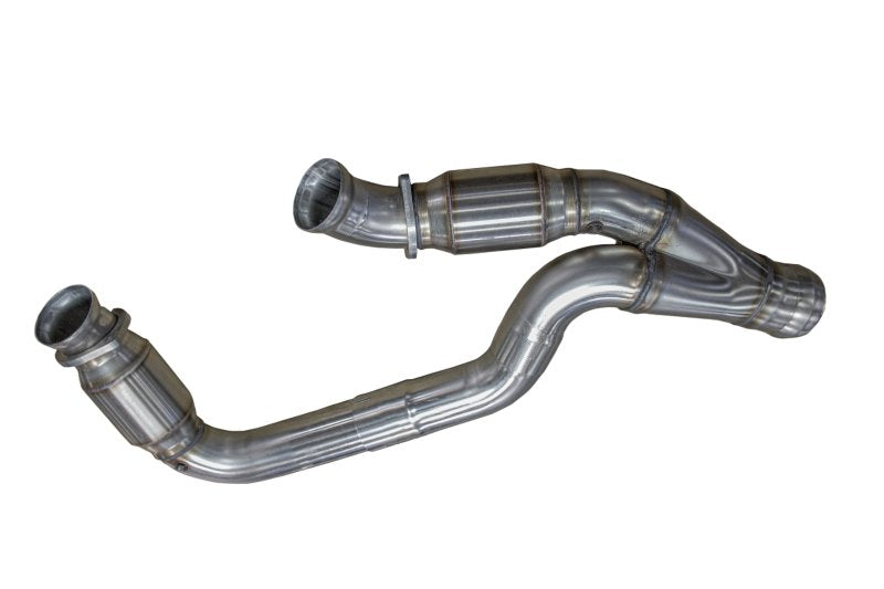 Kooks Headers & Exhaust - 3" Stainless GREEN Catted Y-Pipe - 2019-2023 GM 1/2 Ton Truck 6.2L - The Speed Depot