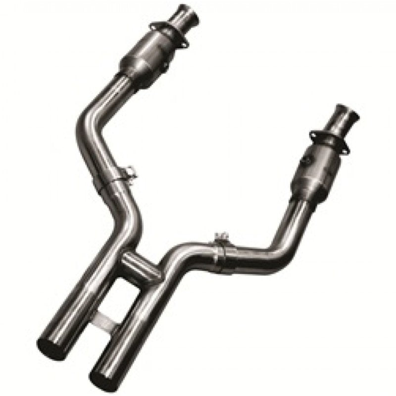 Kooks Headers & Exhaust - 3" x 2-1/2" SS Catted H-Pipe - 2005-2010 Mustang GT 4.6L 3V - The Speed Depot
