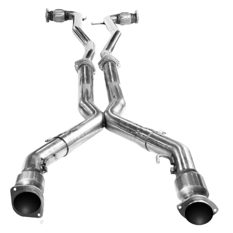 Kooks Headers & Exhaust 3" SS GREEN Catted X-Pipe - 2008-2009 Pontiac G8 - Connects to OEM Mufflers. - Exhaust - The Speed Depot - 