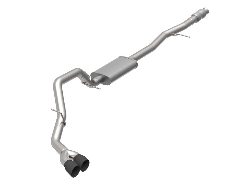 Kooks Headers & Exhaust 3" SS Side Exit KRT Cat-Back w/Black Tips - 2019-2020 GM Truck 5.3L - Exhaust - The Speed Depot - 