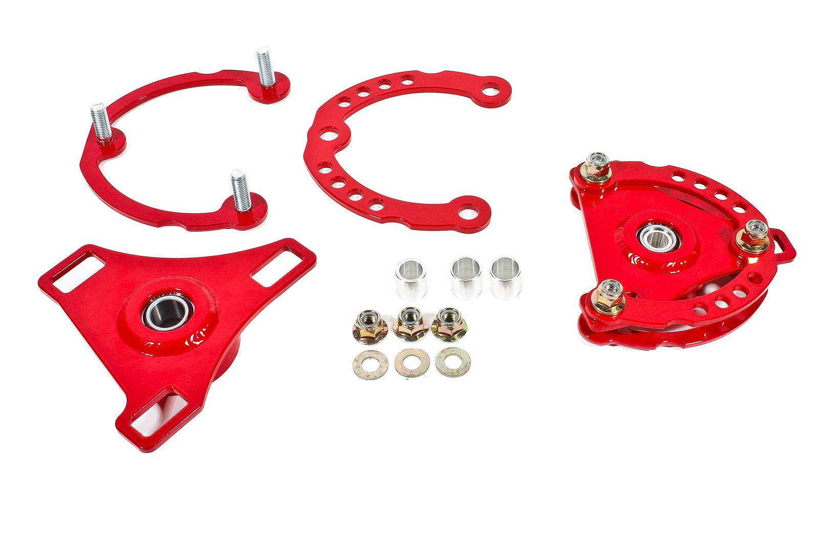 BMR Suspension Caster Camber Plates - Chassis & Suspension - The Speed Depot - 2015-2023 S550 Mustang