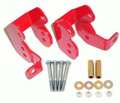 BMR Suspension - Control Arm Relocation Brackets, Bolt-on - The Speed Depot