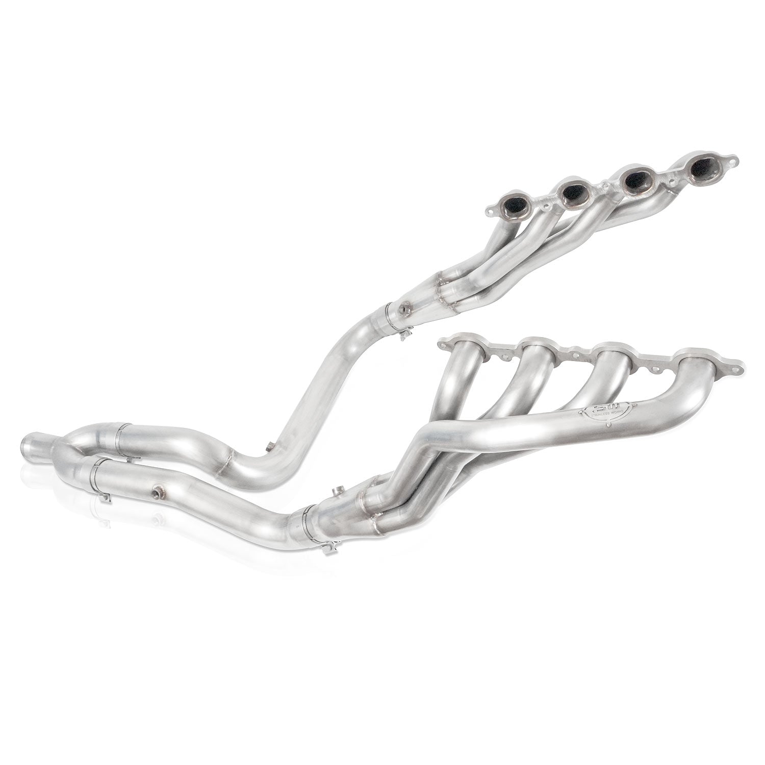 Stainless Works 2014-2018 Silverado/Sierra Long Tube Header Kit - Exhaust - The Speed Depot - 2014 thru 2018 Chevy Silverado 1/2 Ton 5.3L and 2014 thru 2018 GMC Sierra 1/2 Ton 5.3L