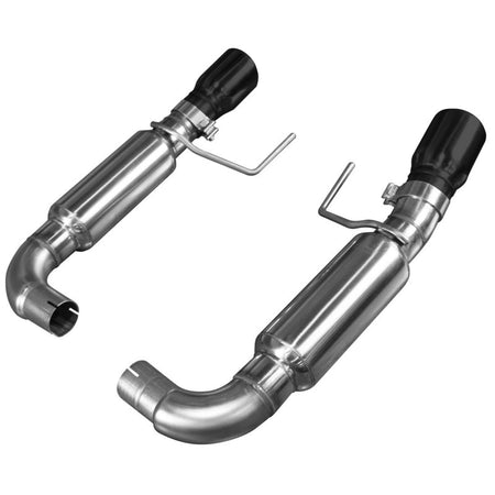 Kooks Headers & Exhaust 3" SS Axle-Back Exhaust w/Black Tips - 2015-2017 Mustang 5.0L - Exhaust - The Speed Depot - 