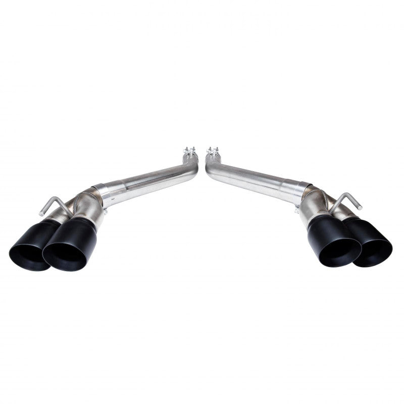 Kooks Headers & Exhaust 3" SS Muffler Delete Axle-Back w/Quad Black Tips - 2016-2024 Camaro SS/ZL1 - Exhaust - The Speed Depot - 