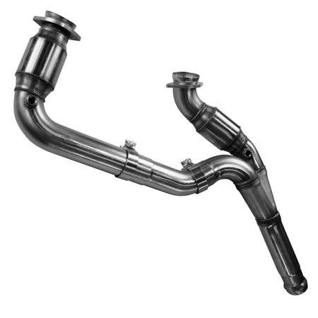 Kooks Headers & Exhaust - 3" Stainless GREEN Catted Y-Pipe - 2014-2018 GM 1/2 Ton Truck 6.2L - The Speed Depot