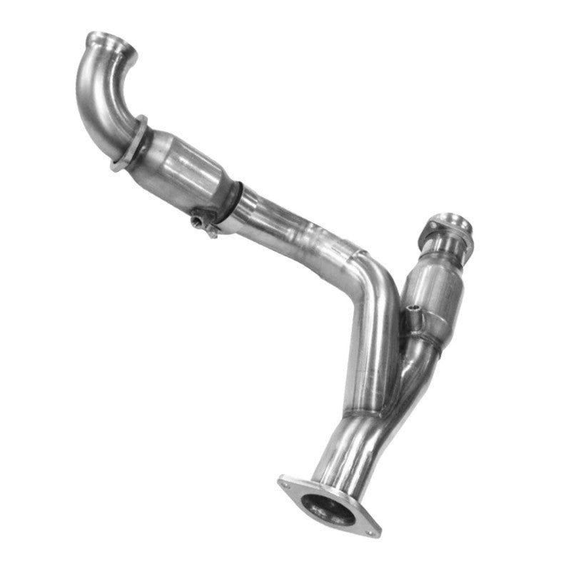 Kooks Headers & Exhaust - 3" SS GREEN Catted Y-Pipe - 2006-2009 Trailblazer SS (Connects to OEM) - The Speed Depot