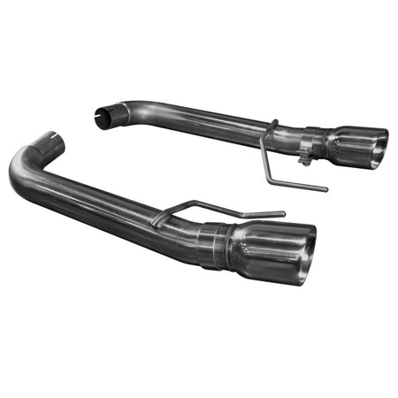 Kooks Headers & Exhaust 3" SS Muffler Delete Axle-Back Exhaust w/SS Tips - 2015-2017 Mustang 5.0L - Exhaust - The Speed Depot - 