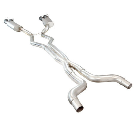 Kooks Headers & Exhaust - 3" Cat-Back Exhaust w/Quad SS Tips - 2010-2015 Camaro SS/ZL1 (Connects to OEM) - The Speed Depot