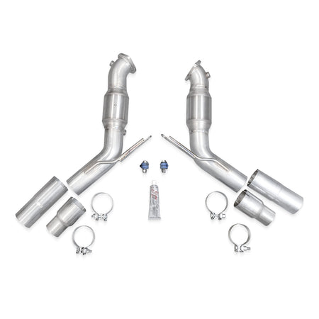 Stainless Works 2020-2024 Ford Explorer ST 3L V6 Downpipe - Exhaust - The Speed Depot - 2020 thru 2024 Ford Explorer ST 3L V6