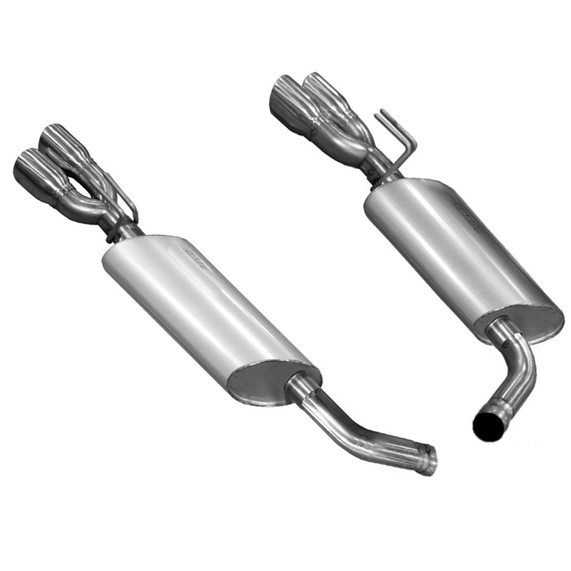 Kooks Headers & Exhaust 2-1/2" SS Axle-Back w/Quad Tips - 2014-2017 Chevrolet SS (Connects to OEM) - Exhaust - The Speed Depot - 