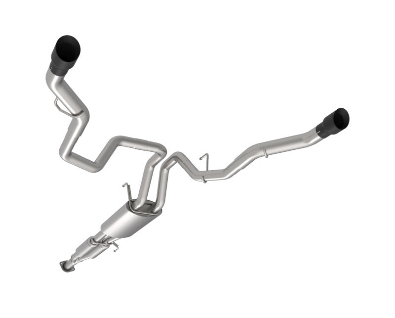 Kooks Headers & Exhaust Dual Rear Exit Cat-Back w/Black Tips - 2021+ F150 2.7L/3.5L/5.0L - Exhaust - The Speed Depot - 