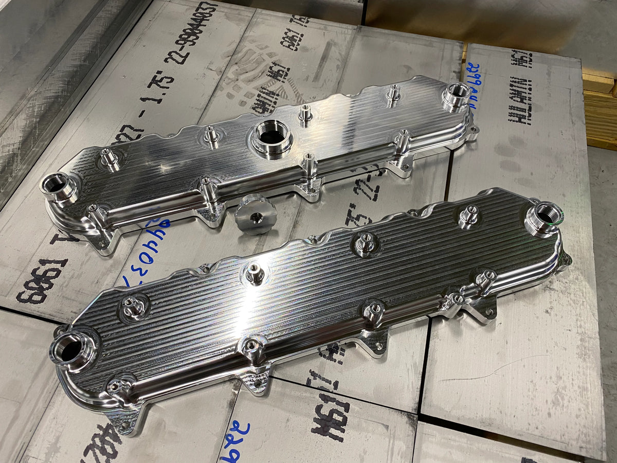 DSX Tuning GM LTx Billet Valve Covers - Engine - The Speed Depot - 