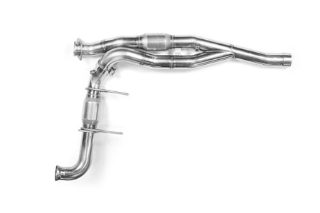 Kooks Headers & Exhaust - 3" SS GREEN Catted Y-Pipe - 2010-2014 F150 Raptor 6.2L 4V (Connects to OEM) - The Speed Depot