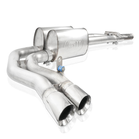 Stainless Works 2007-2018 Silverado/Sierra Catback - Exhaust - The Speed Depot - 2007 thru 2018 Chevy Silverado 1/2 Ton 4.8L, 5.3L, 6.0L & 6.2L, 6.0L & 6.2L and 2007 thru 2018 GMC Sierra 1/2 Ton 4.8L