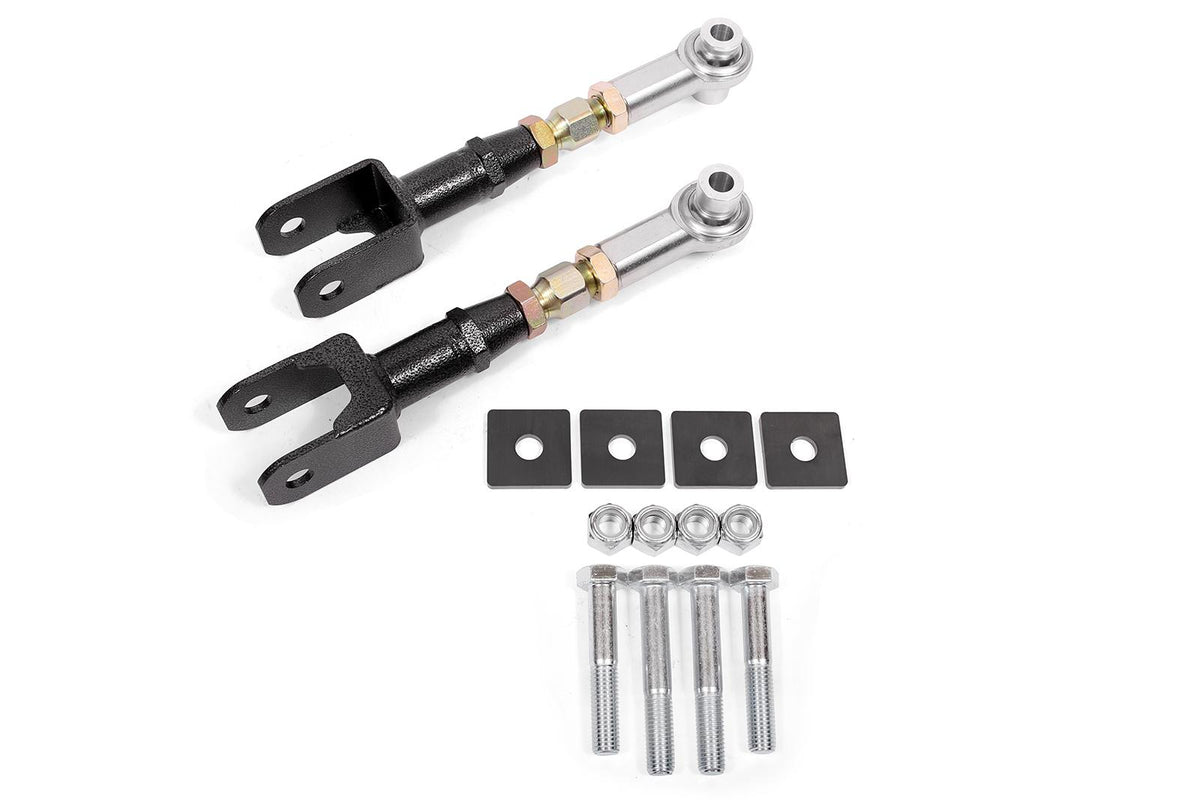 BMR Suspension - Toe Rods, Rear, On-Car Adjustable, Rod Ends - The Speed Depot