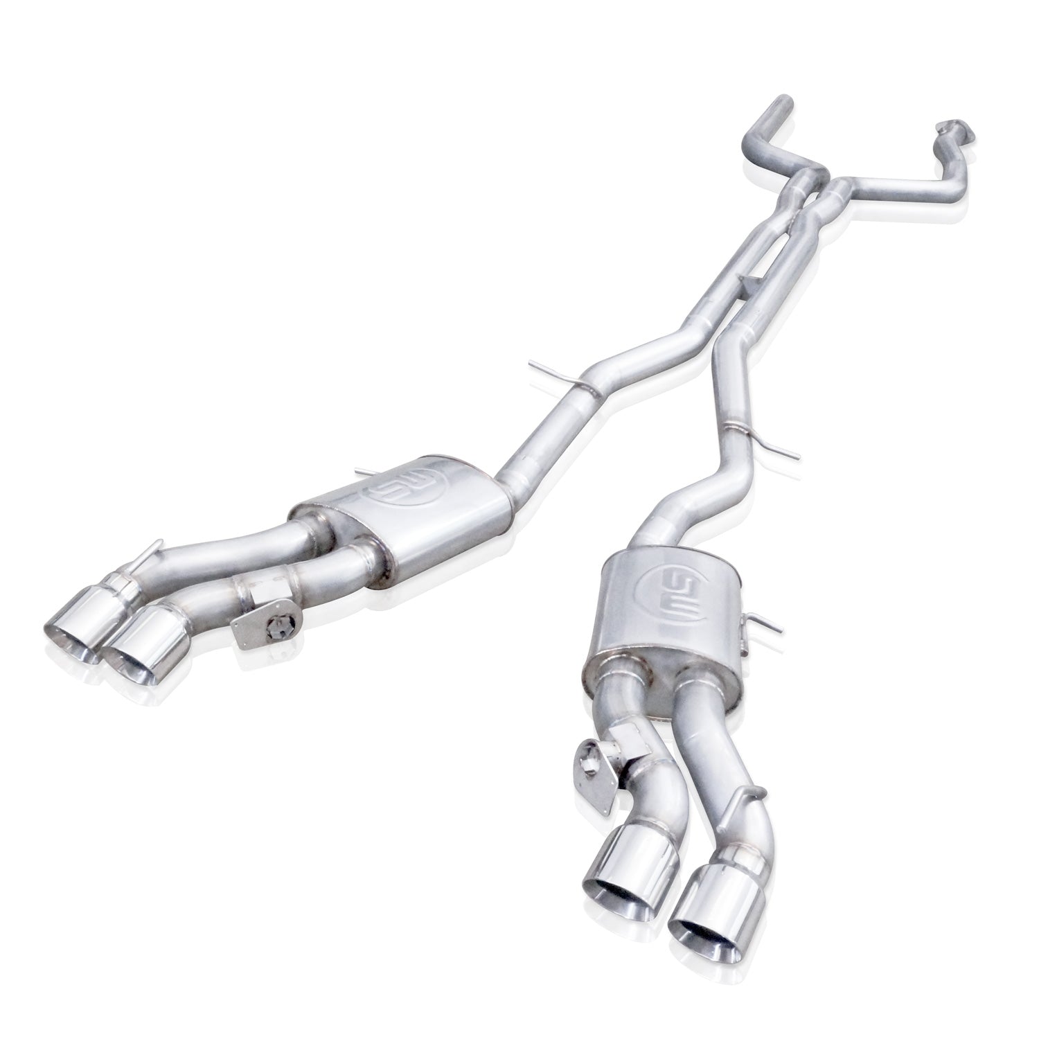 Stainless Works 2016-2019 CTS-V Catback - Exhaust - The Speed Depot - 2016 thru 2019 Cadillac CTS-V Sedan LT4 6.2L