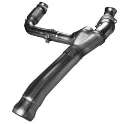 Kooks Headers & Exhaust - 3" SS GREEN Catted Y-Pipe - 2009-2013 GM Truck 4.8L/5.3L (Connects to OEM) - The Speed Depot