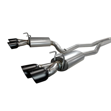 Kooks Headers & Exhaust - 3" Cat-Back Exhaust w/Quad SS Tips - 2010-2015 Camaro SS/ZL1 (Connects to OEM) - The Speed Depot