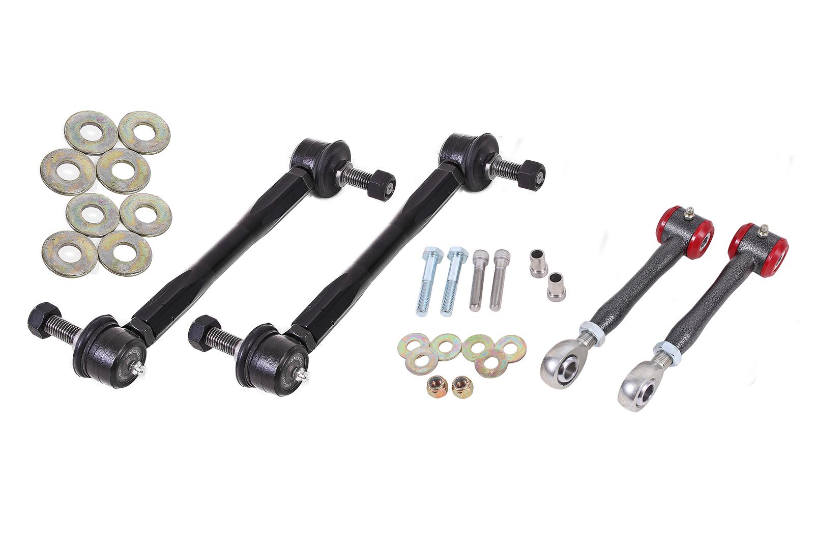 BMR Suspension Sway Bar End Link Kit, Set Of 4, Adjustable - Chassis & Suspension - The Speed Depot - 2016-2023 6th Gen Camaro