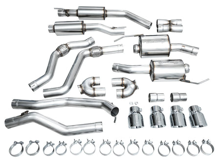  Touring Edition Exhaust for Ford Explorer ST - Exhaust - The Speed Depot - Ford U625 Explorer ST 3.0TT