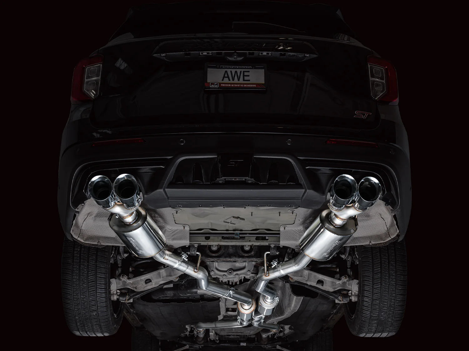  Touring Edition Exhaust for Ford Explorer ST - Exhaust - The Speed Depot - Ford U625 Explorer ST 3.0TT