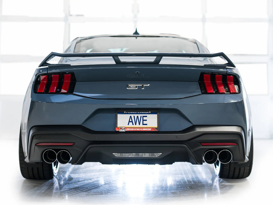 Catback Exhaust for S650 Mustang GT Fastback (Quad Tips)